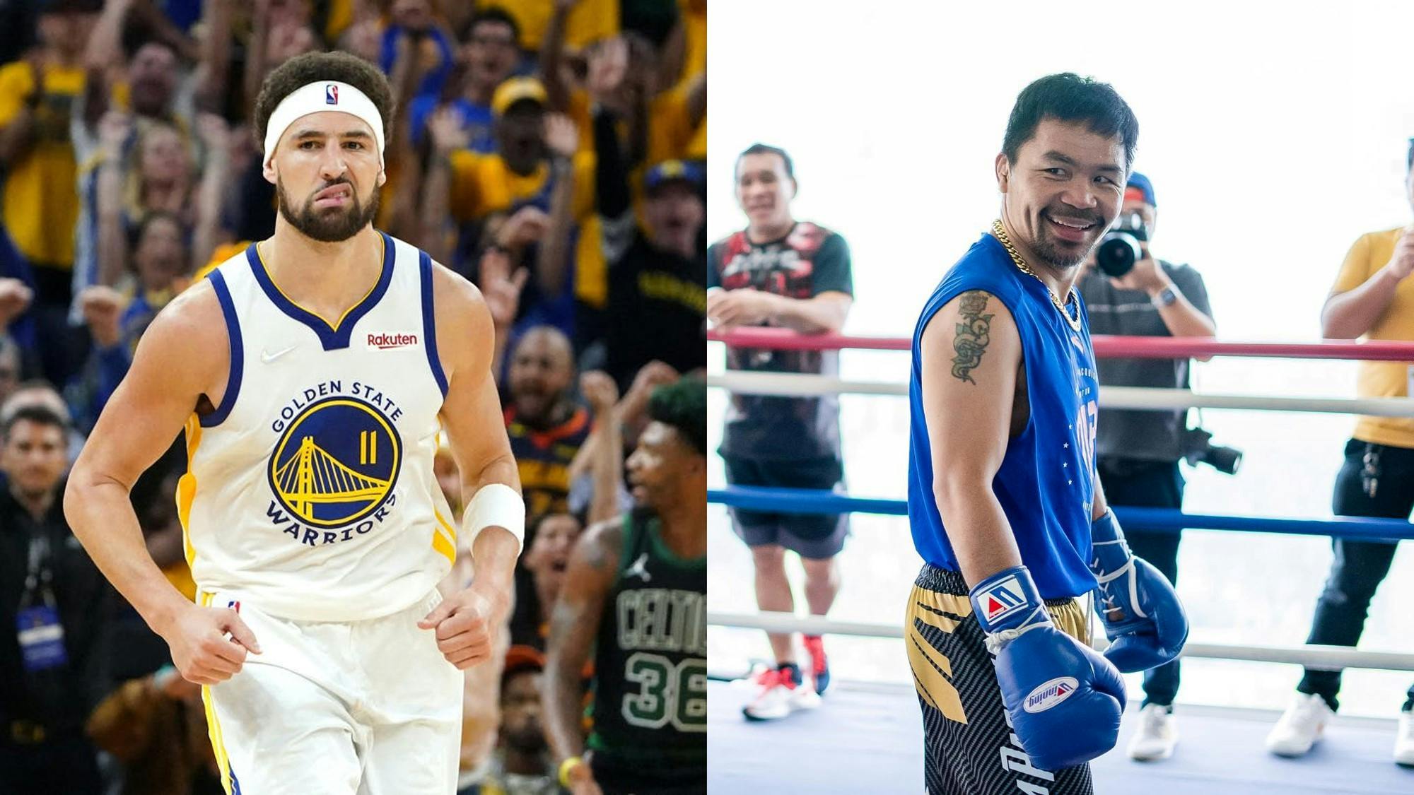 Klay Thompson apparently watches PBA, shares ‘awesome’ Manny Pacquiao story